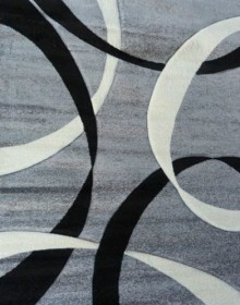 Синтетичний килим Firuze 2632A GRAY - высокое качество по лучшей цене в Украине.